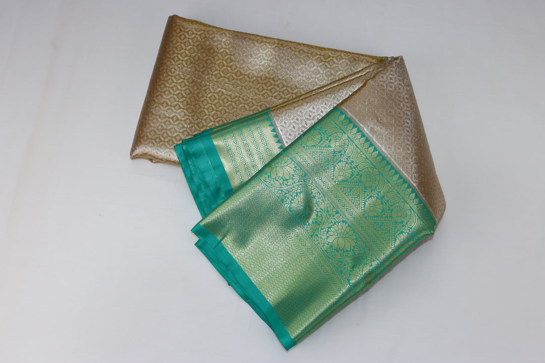 Royal Cream Kanjipuram Saree