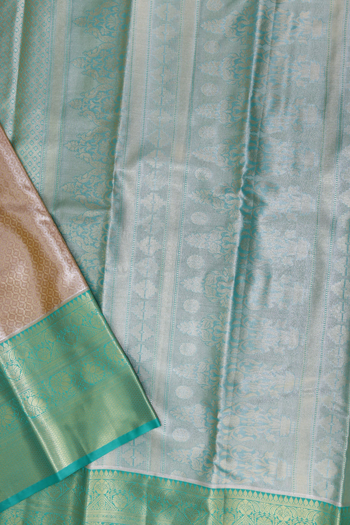 Royal Cream Kanjipuram Saree