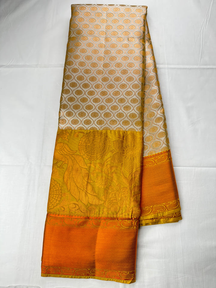 Timeless Copper Kanjipuram Silk Saree