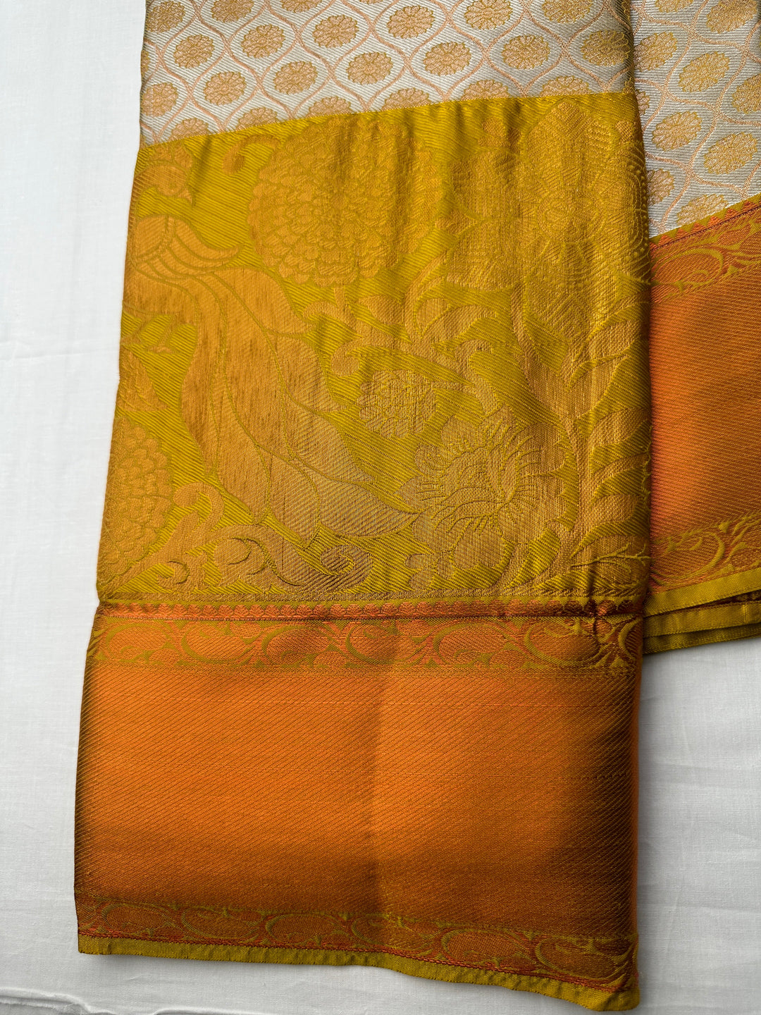 Timeless Copper Kanjipuram Silk Saree