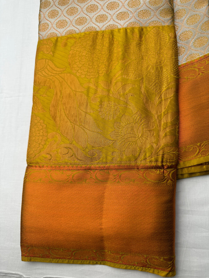 Timeless Copper Kanjipuram Silk Saree