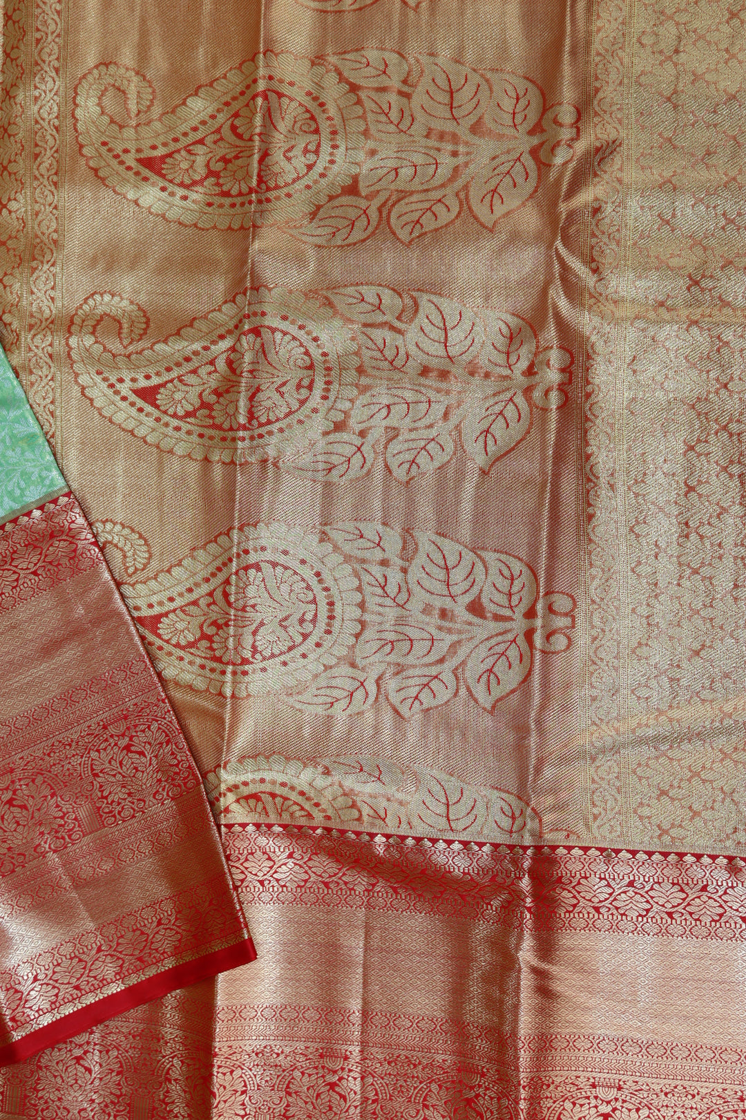 Regal Green Kanjipuram Saree