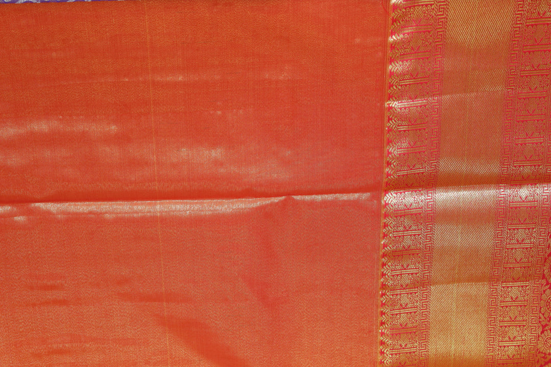 Regal Violet  Kanjipuram Saree