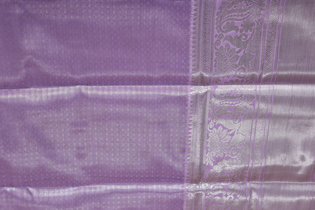 Timeless Lavender Kanjipuram Saree