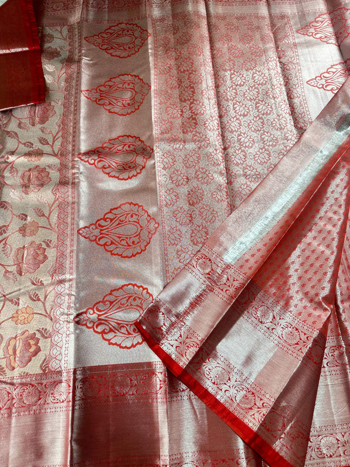 Timeless Red Kanjipuram Silk Saree