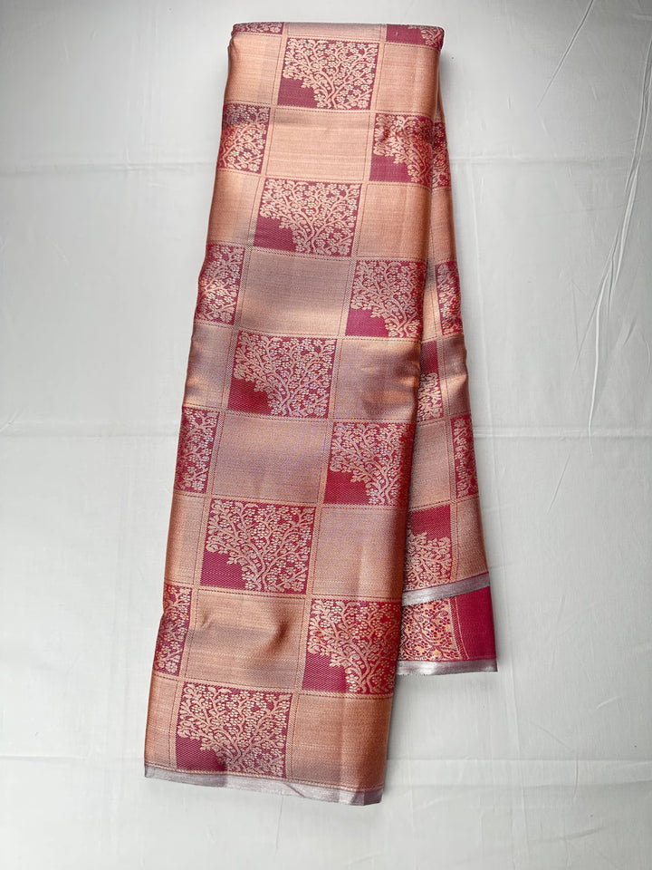 Rich Red Kanjipuram Silk Saree