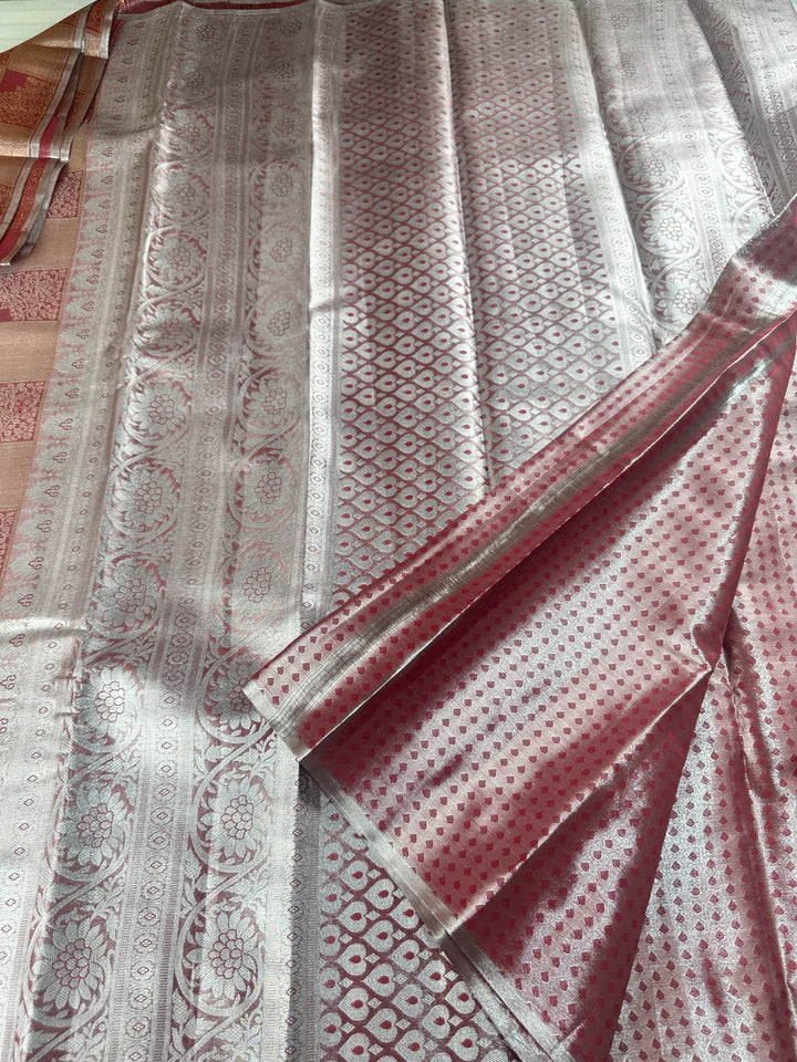 Rich Red Kanjipuram Silk Saree